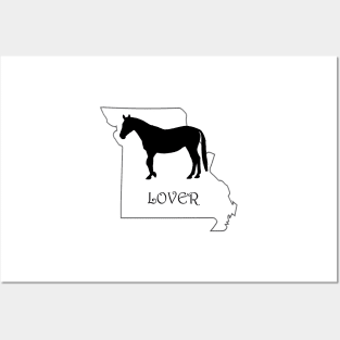 MIssouri Horse Lover Gift Posters and Art
